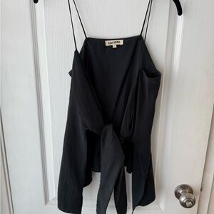 Djerf Ave Tie Tank Top Ash